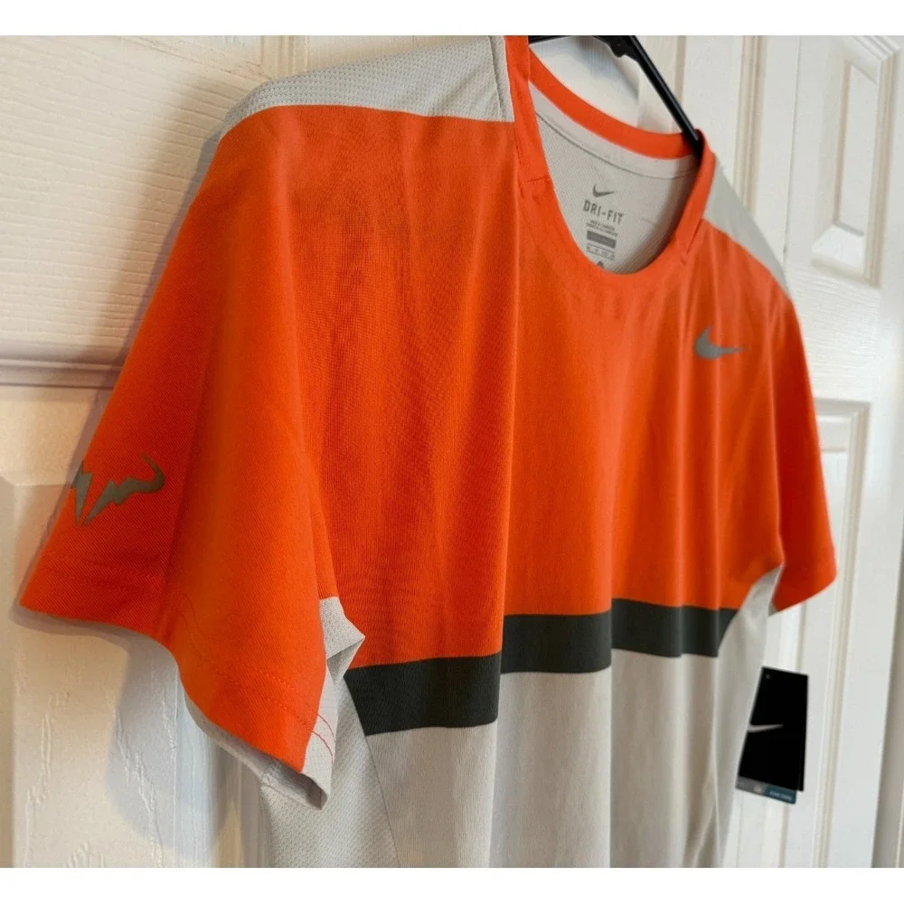 Nike Rafa Nadal 2014 Indian Wells Miami Tennis Shirt Men's Size XS 596584-046